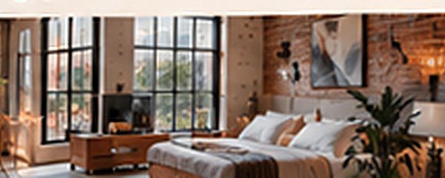 Bedroom in a SoHo loft